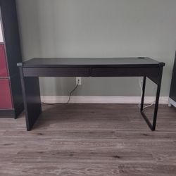 Ikea Computer Study School Desk Black Brown