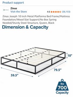 Queen Metal Bed Frame
