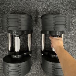 Adjustable Dumbbells 50Ib