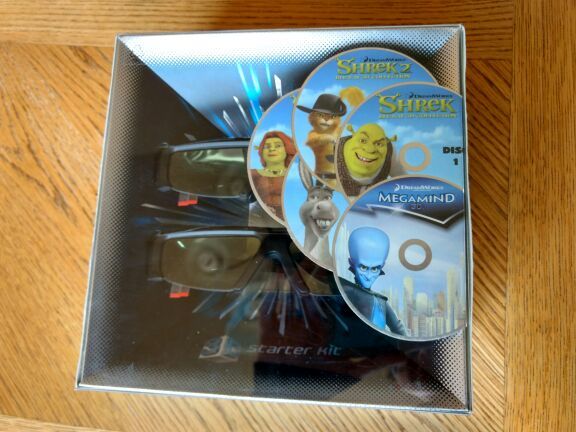 3D Starter Kit - Shrek and Megamind