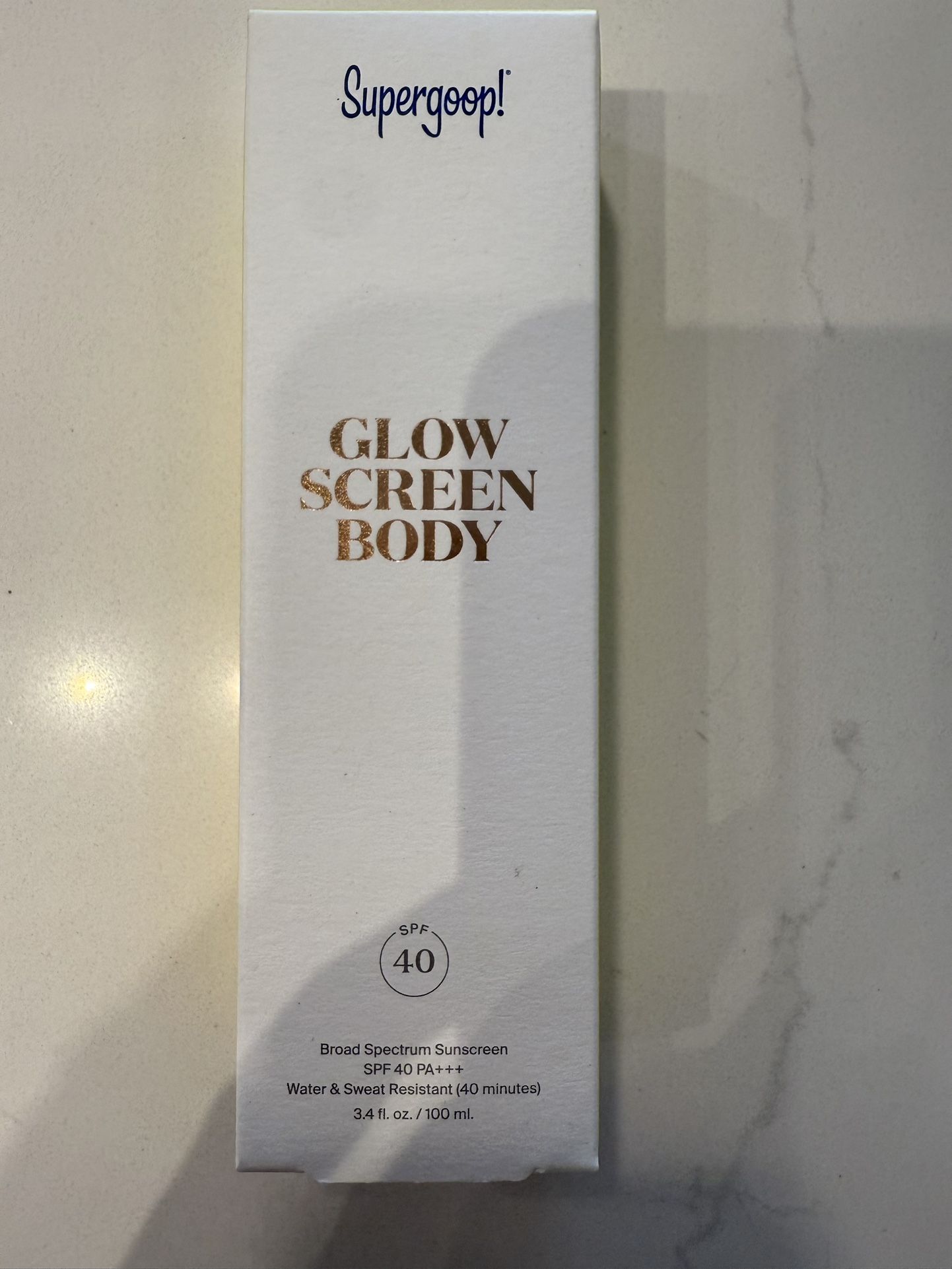 Supergoop! Glow Screen Body SPF 40, New
