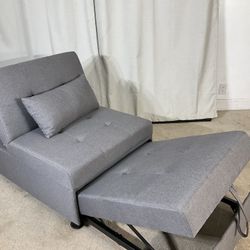Pull Out Sleeper Chair / 3 In 1 Adjustable Sleeper Sofa / Convertible Folding Sofa Bed