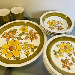 Mikasa Cera-Stone Awake D-1451 Plate Set 22 PCs