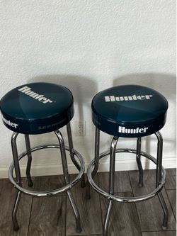 Hunter man cave bar stools new