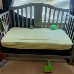 Graco Daybed With Mattress. ( Convertible) & Twin Bed Frame With Two Drawers