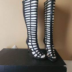Inc Knee High Gladiator Heels