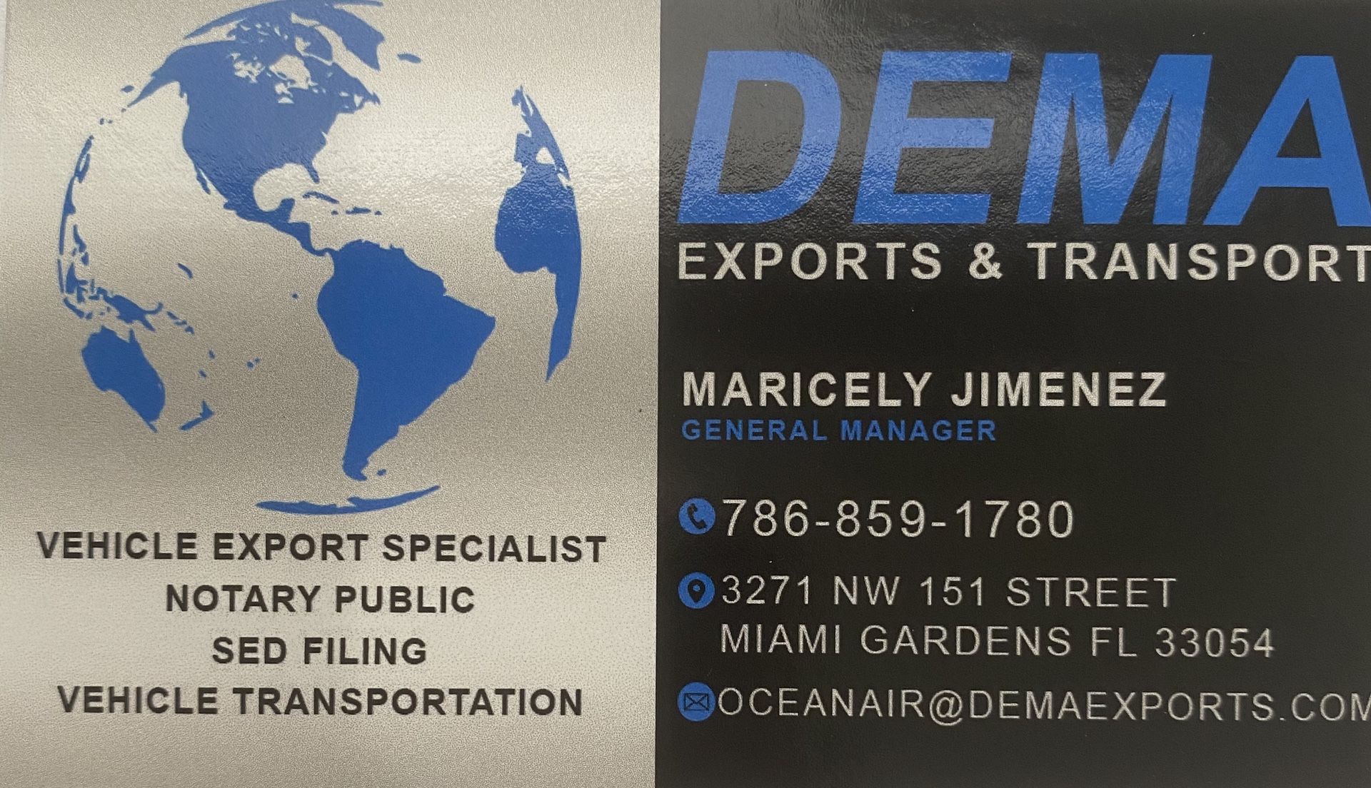 Vehicle export. Trucks. Parts.