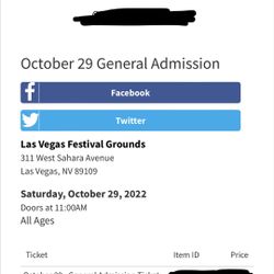 When We Were Young Festival Tickets 