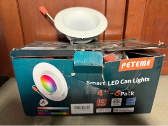 Smart LED can lights 4”