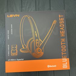 Wireless Headset with Mic for Work