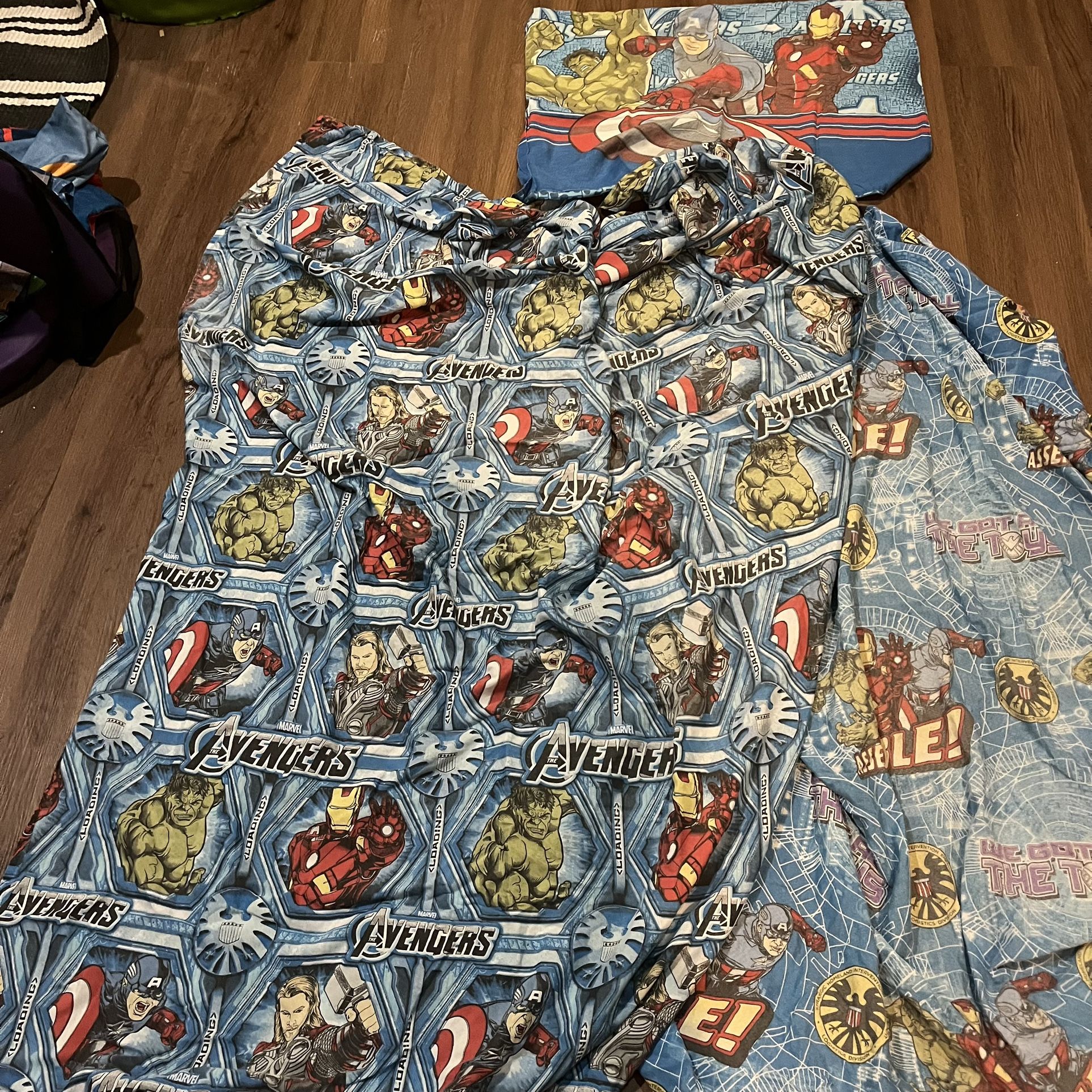 twin avengers sheets