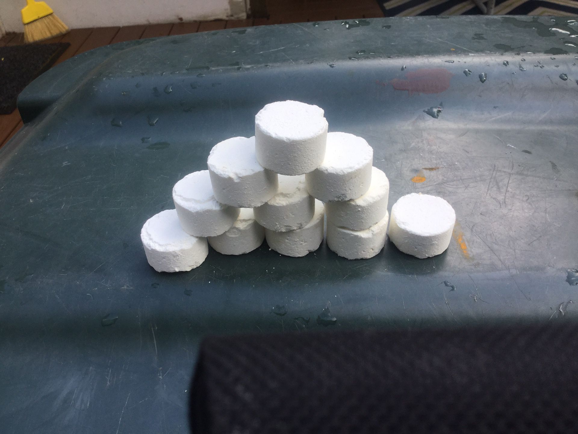 Bromine tablets for hot tub About 35 pounds