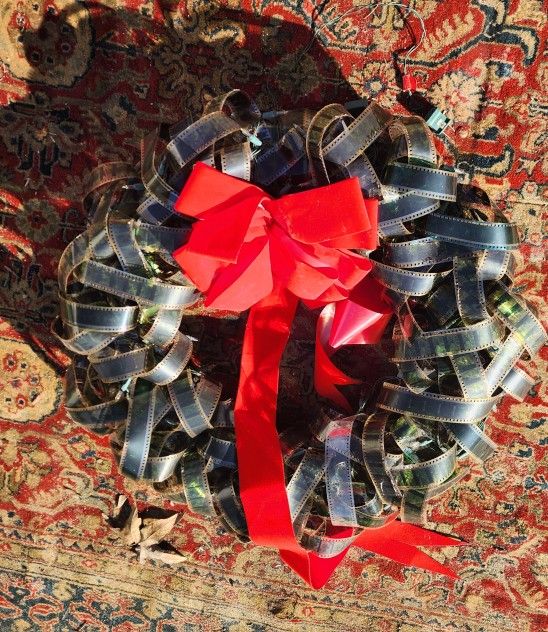 FREE!! Custom Movie Film Christmas Wreath 24x6" in Van Nuys!! FREE!!
