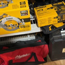 New tools, in good condition.  Prices vary, ranging from $50 -$ 99 to   $580 . There is a one month warranty , the money is not returned, only credit 