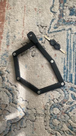 Metal Folding Bike Lock