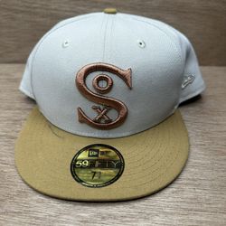 RARE New Era CHICAGO WHITE SOX 1917 MLB World Series 59Fifty Hat Cap 7 3/4