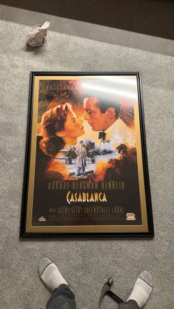 Classic movie posters Casablanca and the Godfather