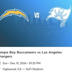Tampa Bay Buccaneers vs LA Chargers 