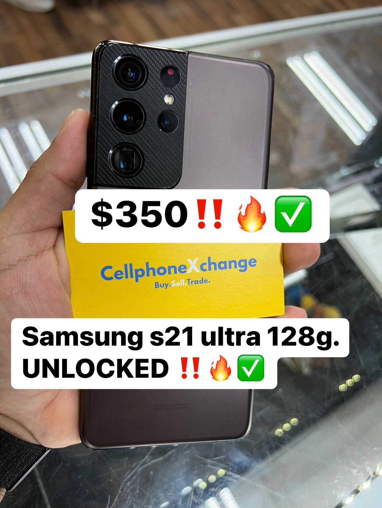 Samsung Galaxy S21 Ultra 128gb UNLOCKED 