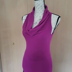 Banana Republic Sleeveless Knit Cowlneck Top - XS