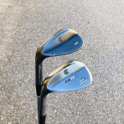 LH Cleveland CG10 & CG 12 Black Pearl Wedge Set 52* & 60* 