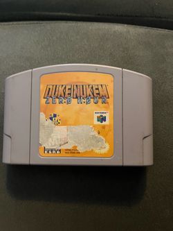 Duke Nikes Zero Hour Nintendo 64