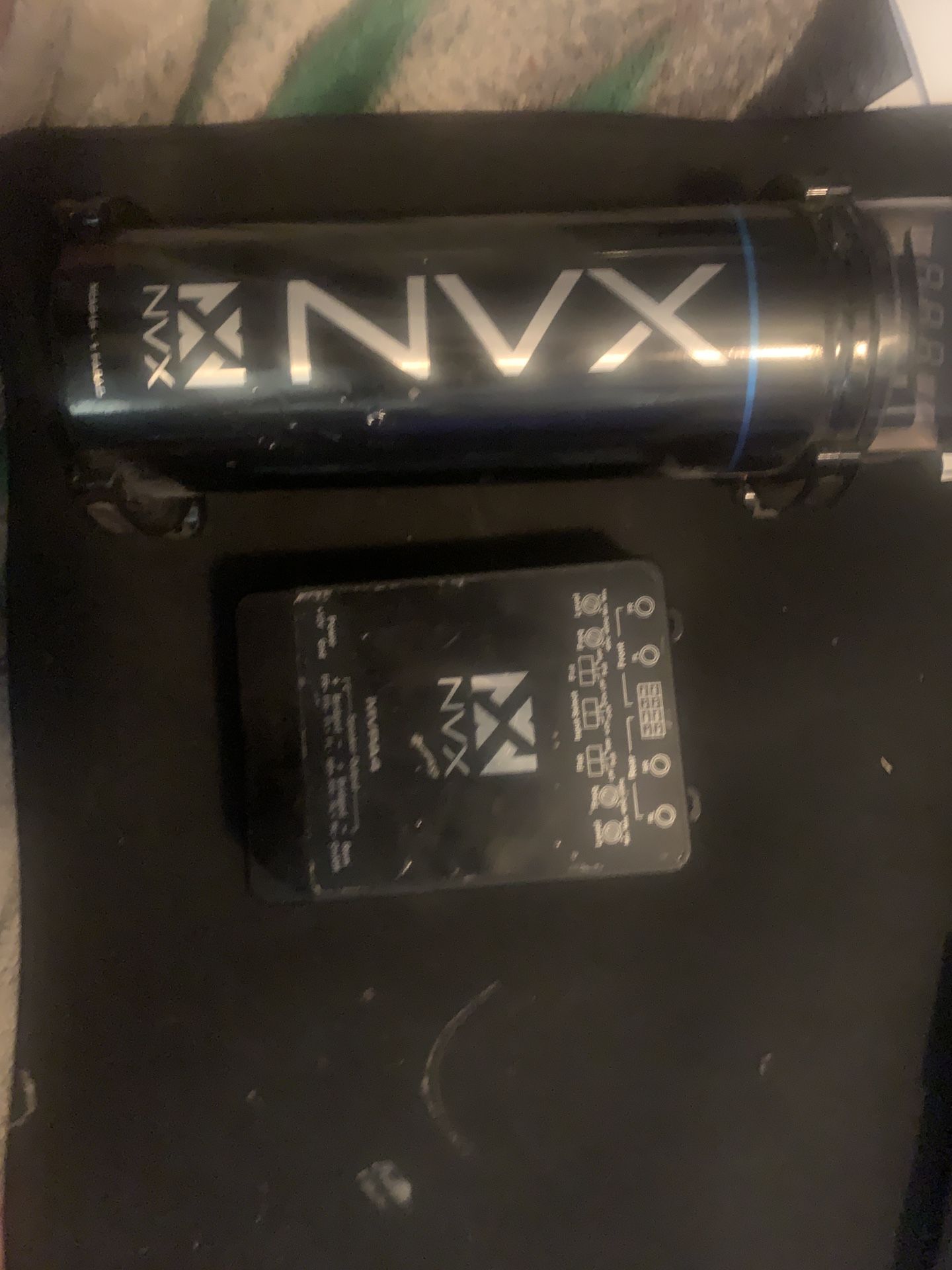 NVX Car Audio Amp And Capacitor
