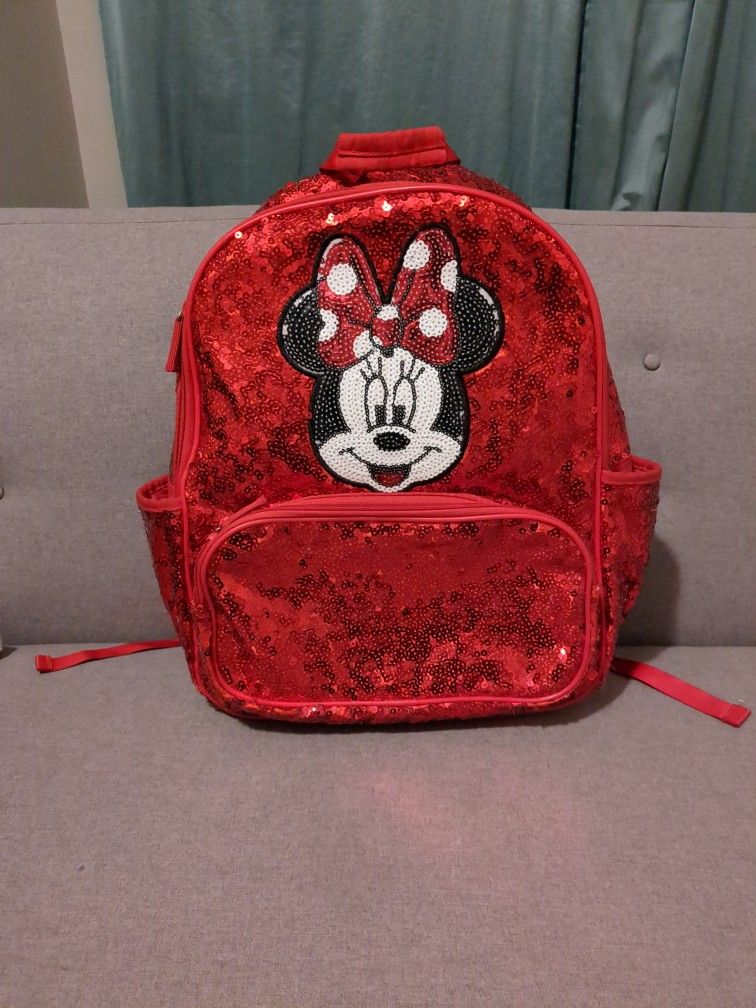Personalized Minnie Backpack - WITH THE NAME FINLEY