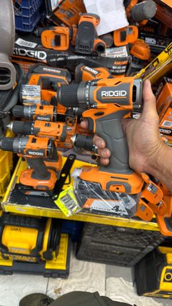 Ridgid 18v brushless drill with battery