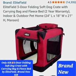 $30🐶Dog/Cat Bag Carrier for Small & Med Dogs/Cats, Waterproof/Washable. Brand New $30