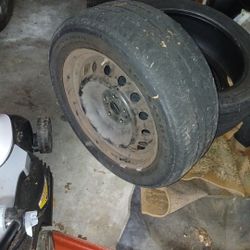 2 tires And rims