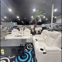 Brand New Ashley Living Room Set Reclining Power Free Delivery 🚚 