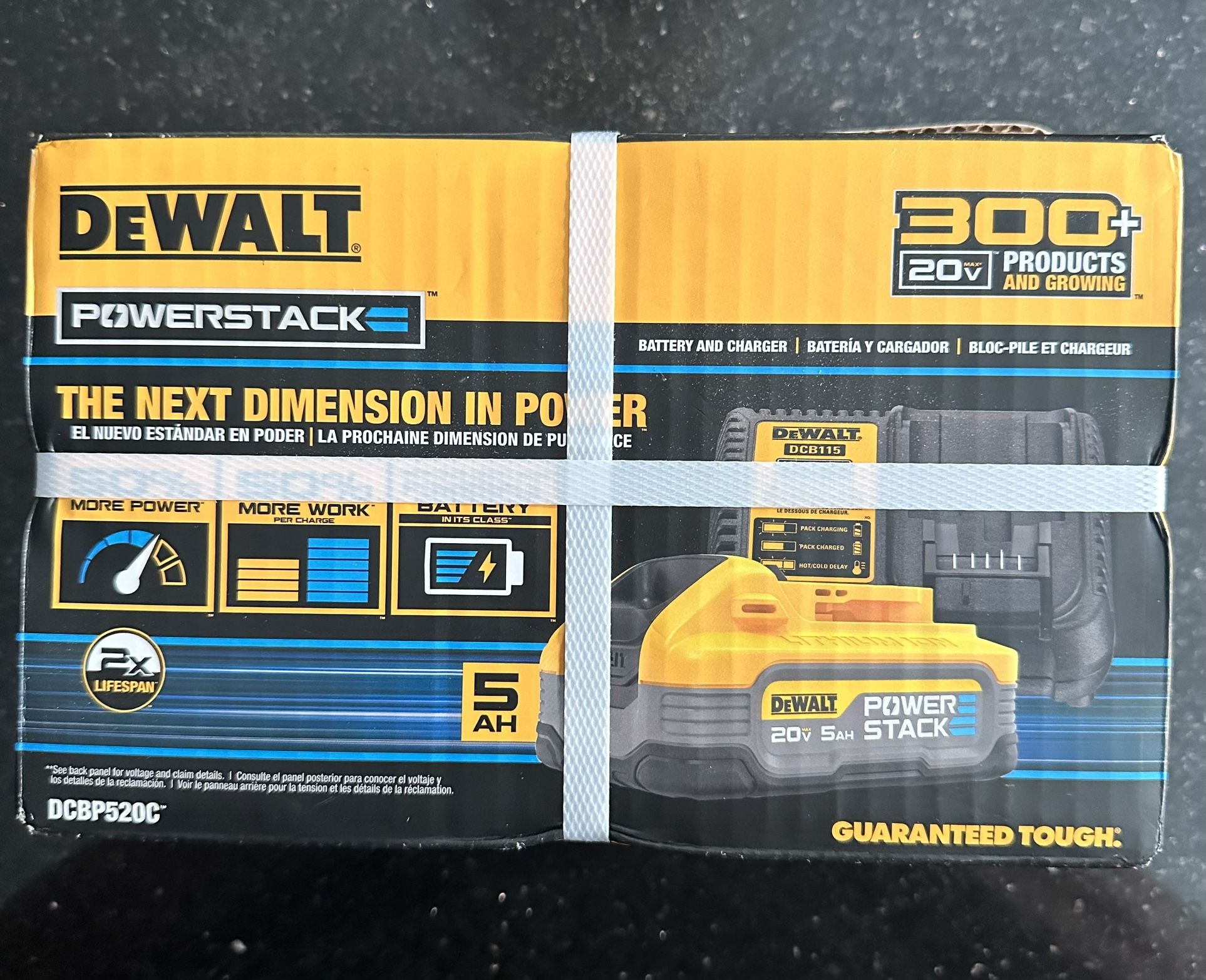 Dewalt 5ah PowerStack Battery/Charger