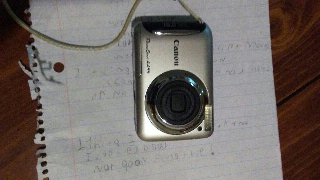 Cannon 10 mega pixle digital camera
