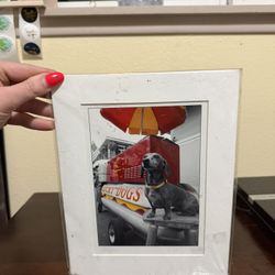 Robin Bell Lucky Daschund at Hot Dog Stand Louisiana Photography Print