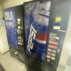 2 Vending machines (soda/monster)
