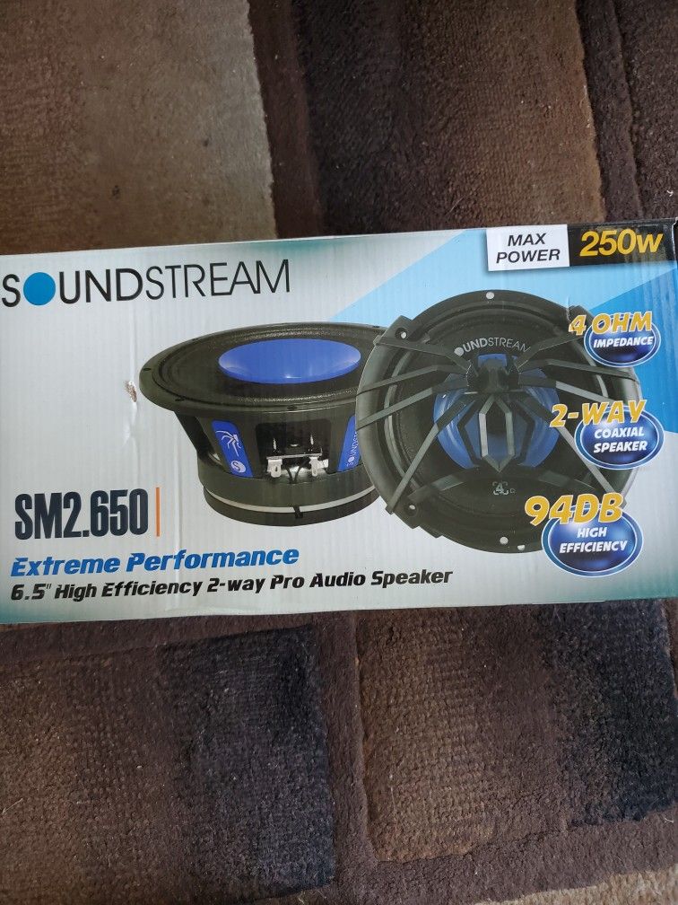 Sound Stream 6.5 Speakers
