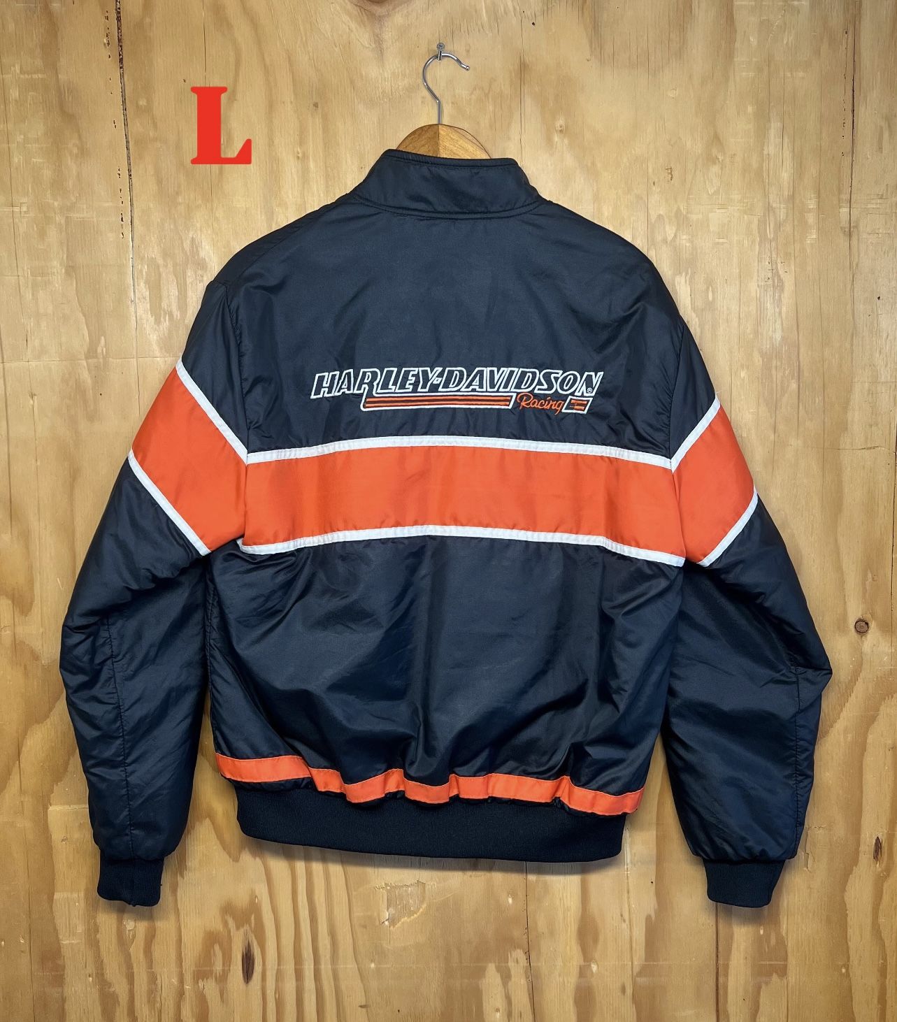 1990 Harley Davidson Racing Bomber Mechanics Jacket