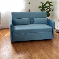 Futon Microfiber Sofa Bed 