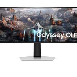 SAMSUNG 49" Odyssey G93SC Series OLED Curved Gaming Monitor, 240Hz