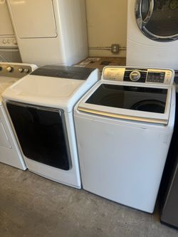 Used Samsung Washer And Gas Dryer 