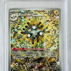 Magneton Pokemon Center IR - 2024 Surging Sparks P.C. ETB Promo - PSA 9 Mint