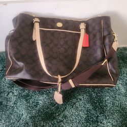 Coach diaper bag