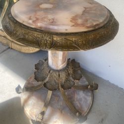Antique Marble Table 