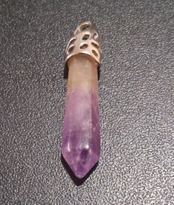 New Purple Amethyst gemstone Quartz Crystal Point