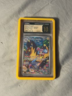 Pokemon Iono’s Killowattrel CGC Pristine 10 Japanese