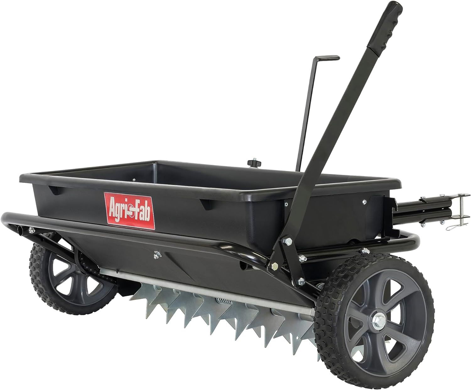 Tow-Behind Lawn & Garden Spiker/Seeder/Drop Spreader