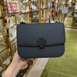 Matte Black Tory Burch Purse