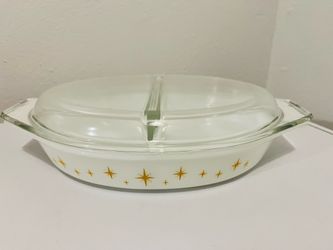 Vintage Pyrex Starburst Serving Dish 1.5 Qt.