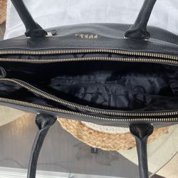 Black Furla purse